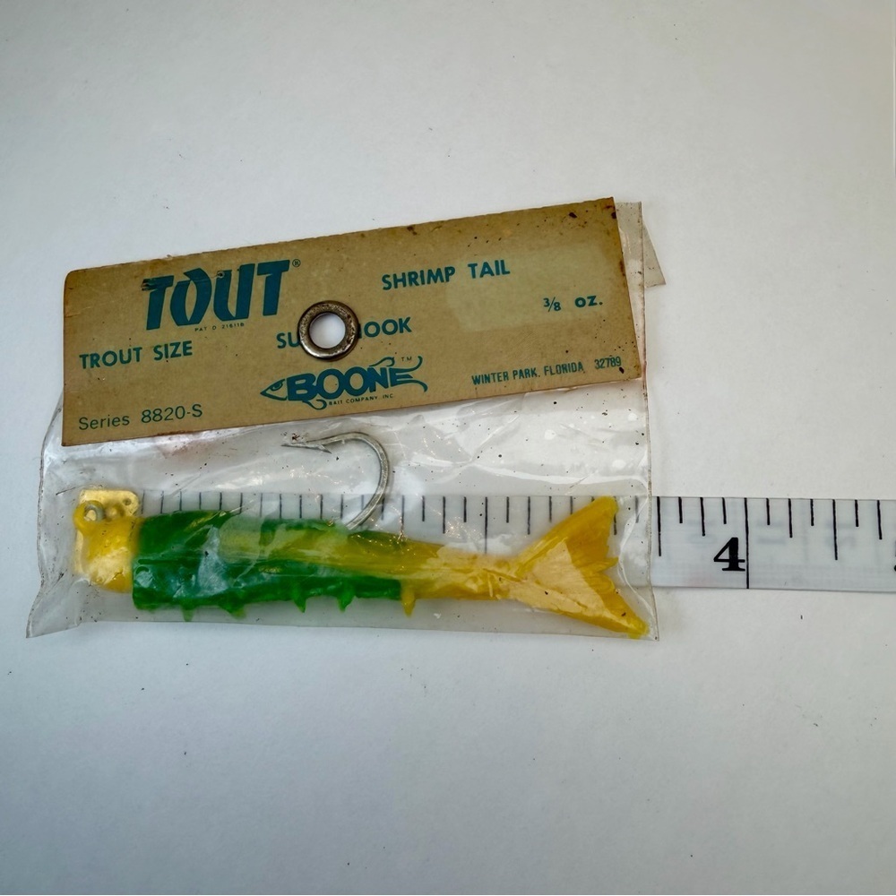 Vintage Fishing Lure Lot Soft Plastics Jigs Pocket Tackle Box Capt Micks Bass